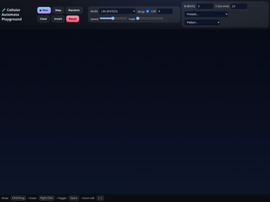 animations/cellularautomata/cell1 screenshot