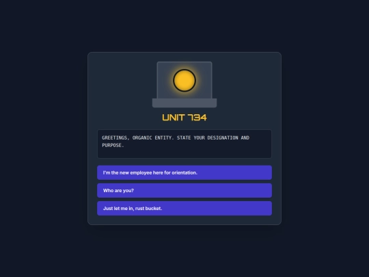 games/google games/robotreceptionist screenshot