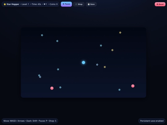 games/starhopper screenshot