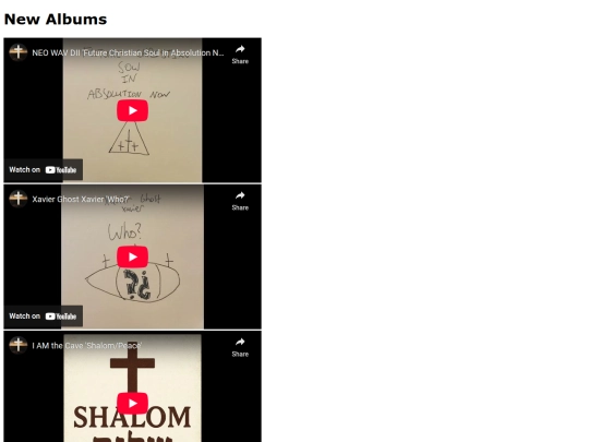 newalbums screenshot
