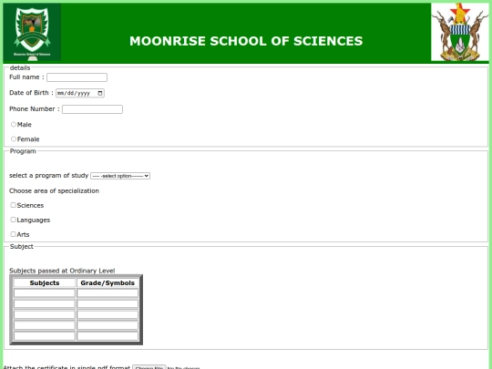 index screenshot