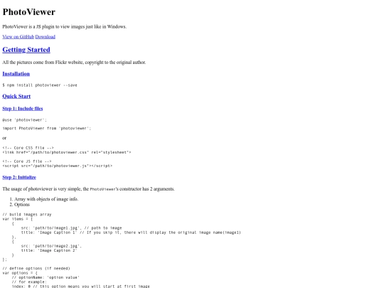 photoviewer/docs screenshot