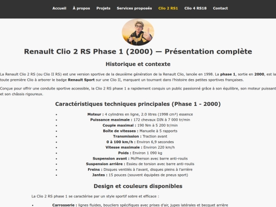 clio2rs1 screenshot