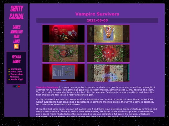 games/vampire-survivors screenshot