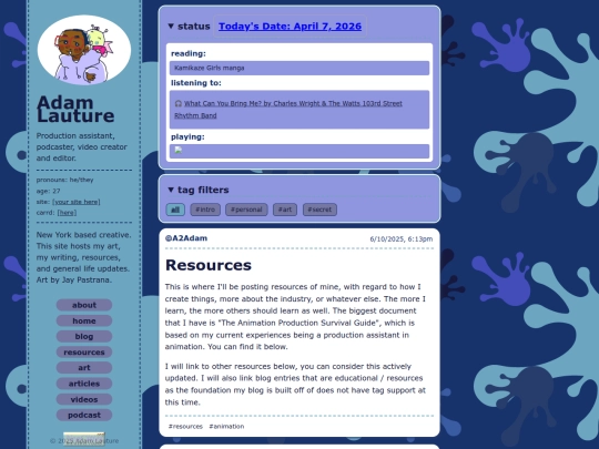 resources screenshot