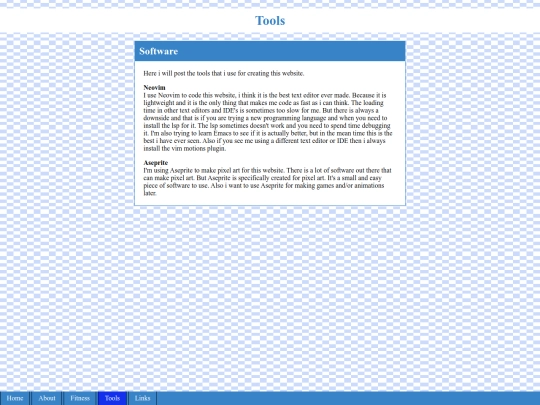 tools screenshot
