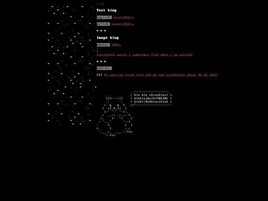 blog screenshot
