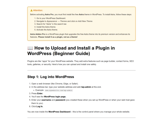 How to Use - PlugIn_Astra Pro screenshot