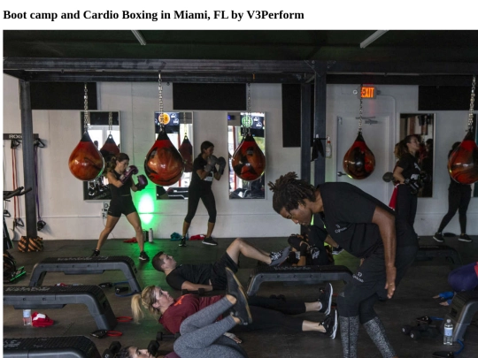 Boot_camp_Cardio_Boxing_Miami screenshot