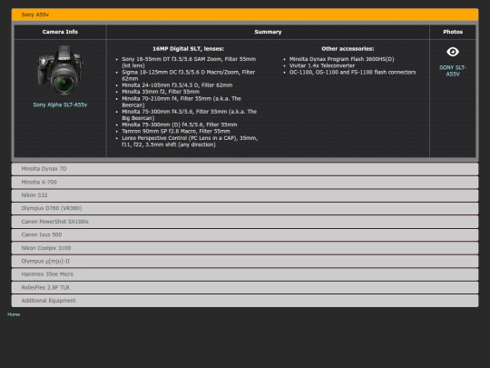 photo/byequipment screenshot