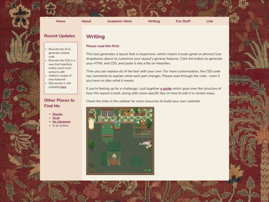 Writing/Writing screenshot