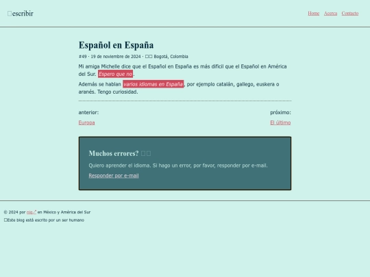 blog/espanol-en-espana screenshot