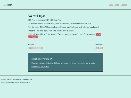 blog/no-esta-lejos screenshot