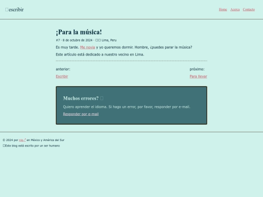 blog/para-la-musica screenshot