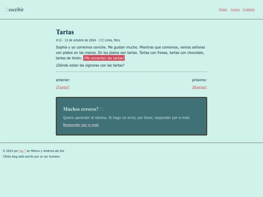 blog/tartas screenshot