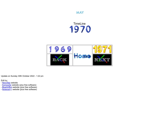 Timeline/TimeLine - 1970 screenshot