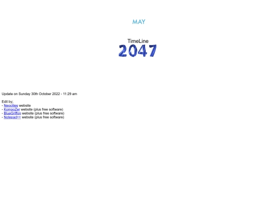 Timeline/TimeLine - 2047 screenshot