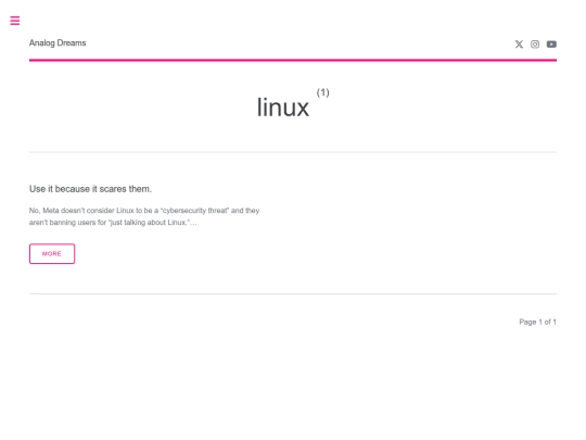 tags/linux screenshot