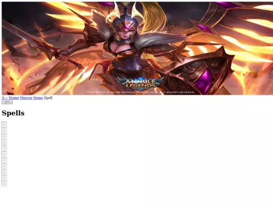 Spell screenshot