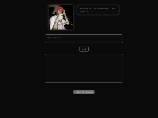 htmls/guestbook screenshot