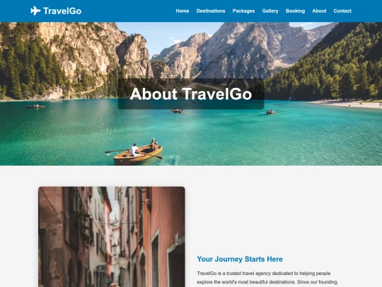 travel/about screenshot