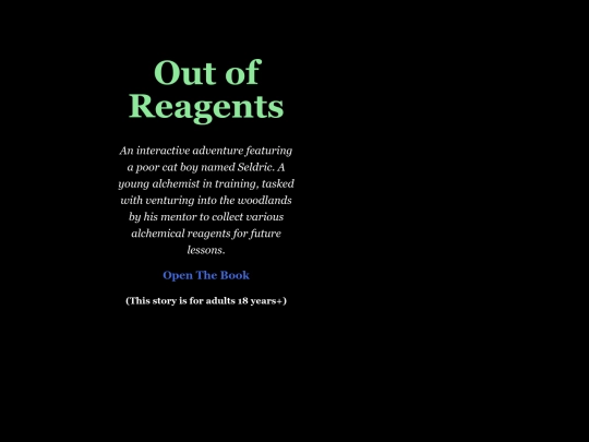 Demos/OutofReagentsDemo screenshot