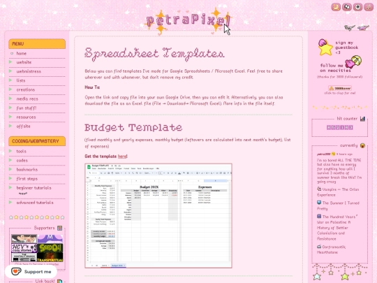 resources/google-spreadsheets-excel screenshot