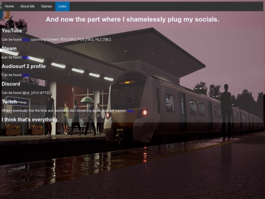 links screenshot