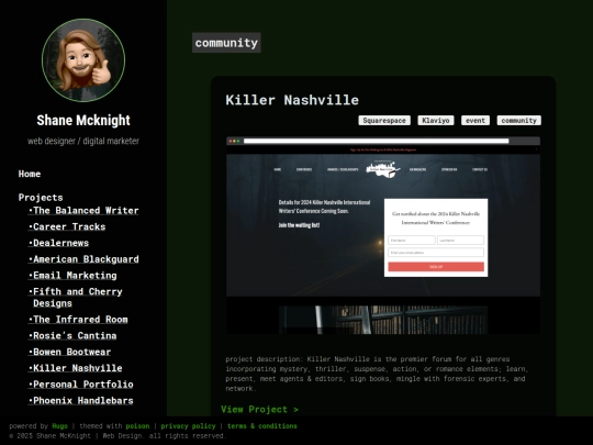 tags/community screenshot