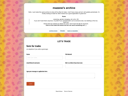 archivecontact screenshot