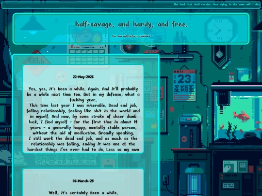 pages/diary screenshot