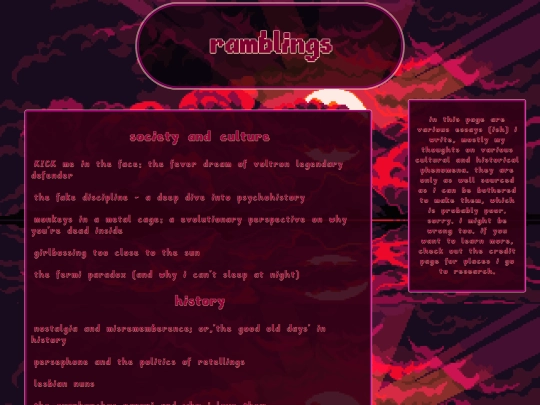 pages/essay screenshot