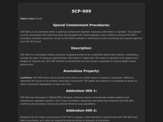 SCP-009 screenshot