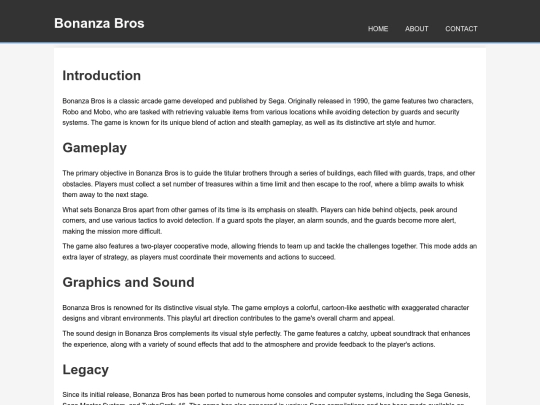 bonanza screenshot