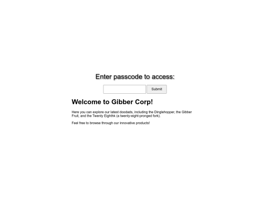 gibber screenshot