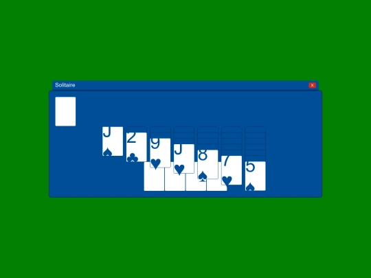 solitare screenshot