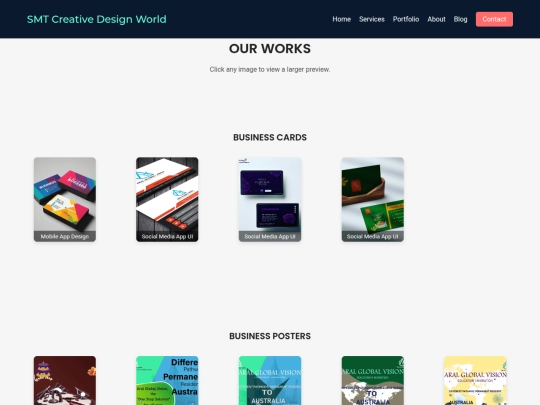 portfolio screenshot