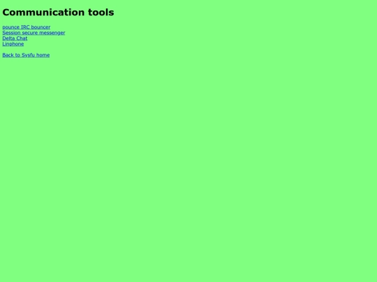 comtools screenshot