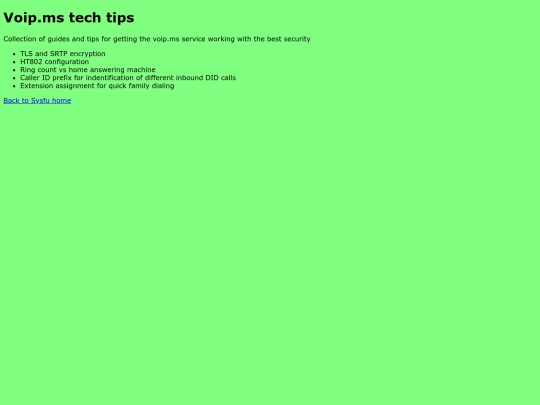 voipms screenshot