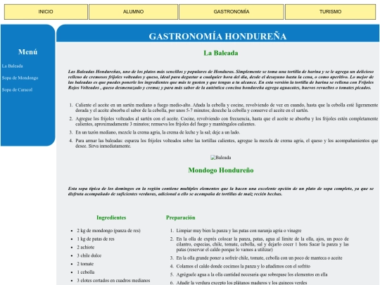 P2P_Obligatorio_modulo2/gastronomia screenshot