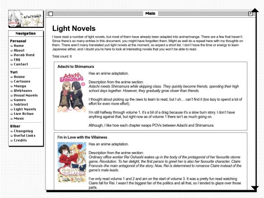 yuri-category/lightnovels screenshot