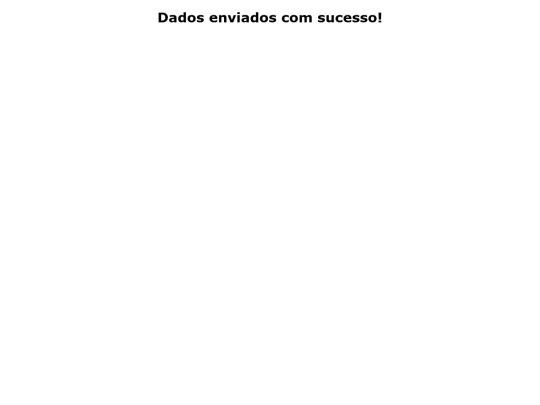 form/sucesso screenshot