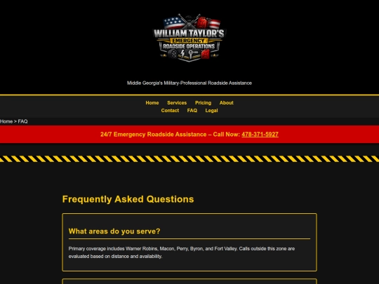 faq screenshot