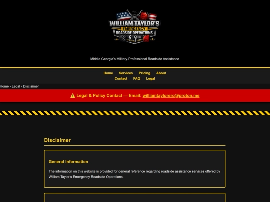 legal/disclaimer screenshot
