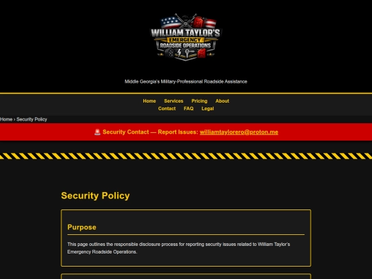 security-policy screenshot