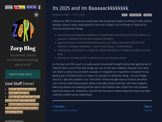 posts/its-2025-and-im-baaaaackkkkkkkk screenshot
