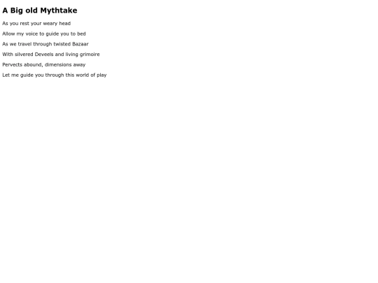 Poetry screenshot