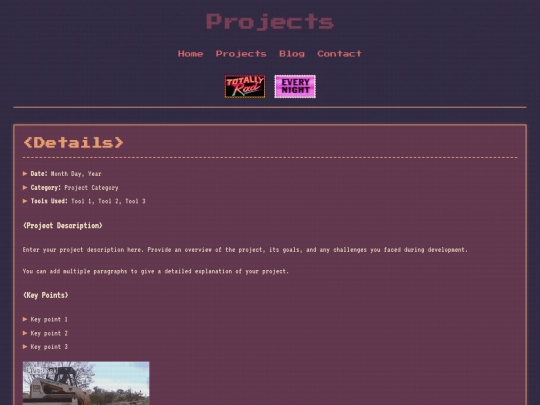 projects/project1 screenshot