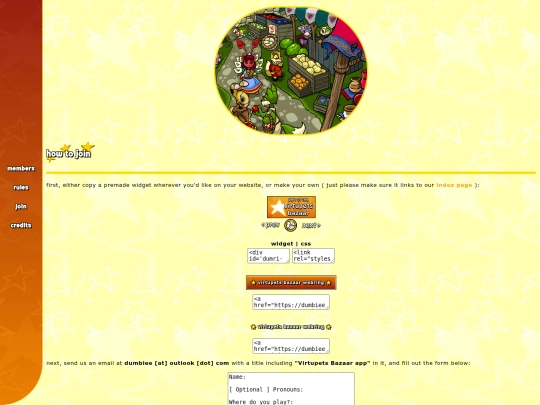 webring/neopets/join screenshot