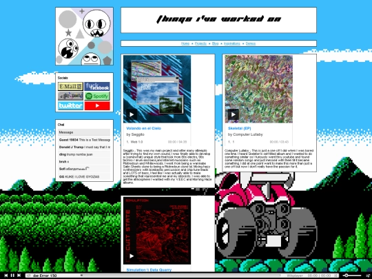 projects screenshot